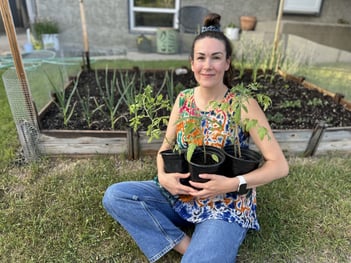 Ashley and Tomatoes (1)