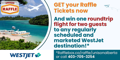 WestJet Raffle
