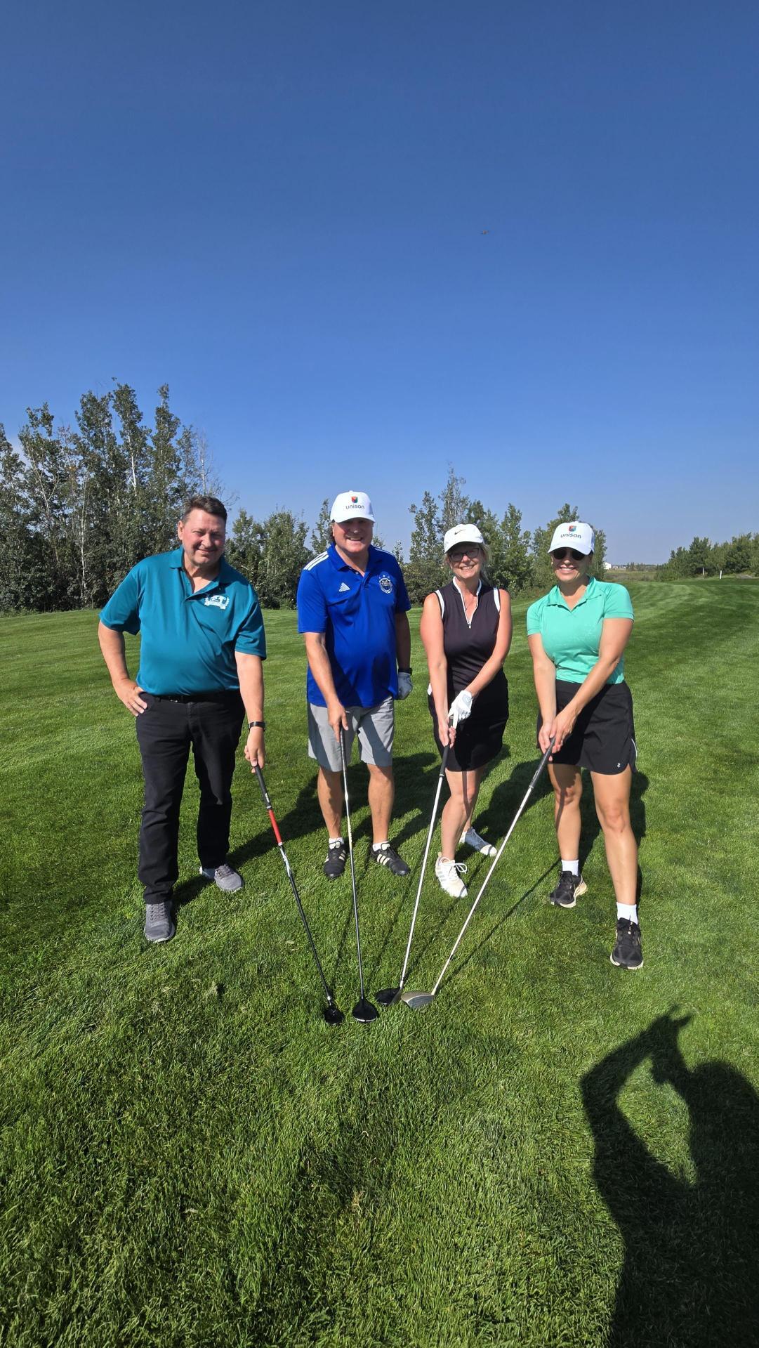 Golf players