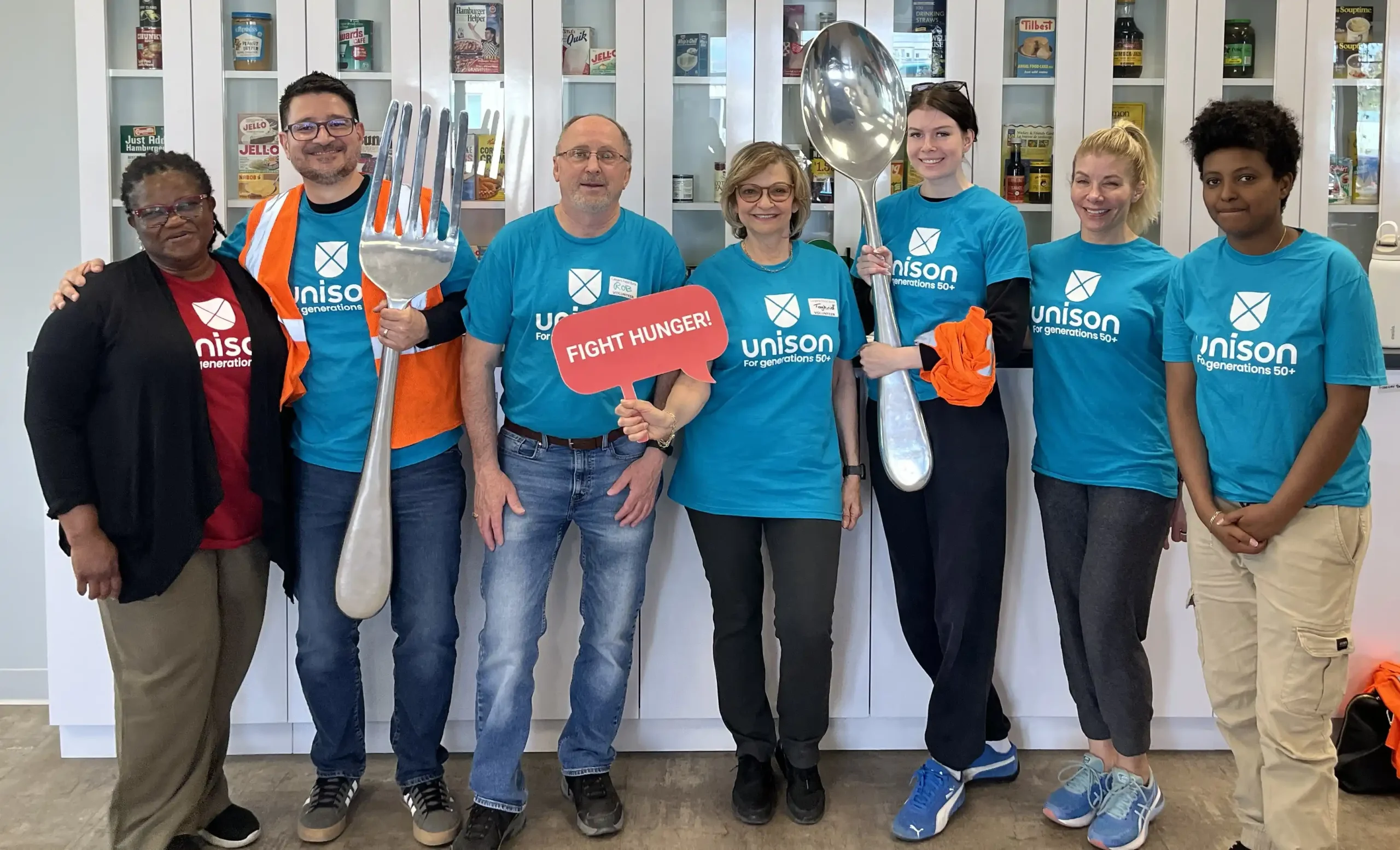 Stuff volunteers