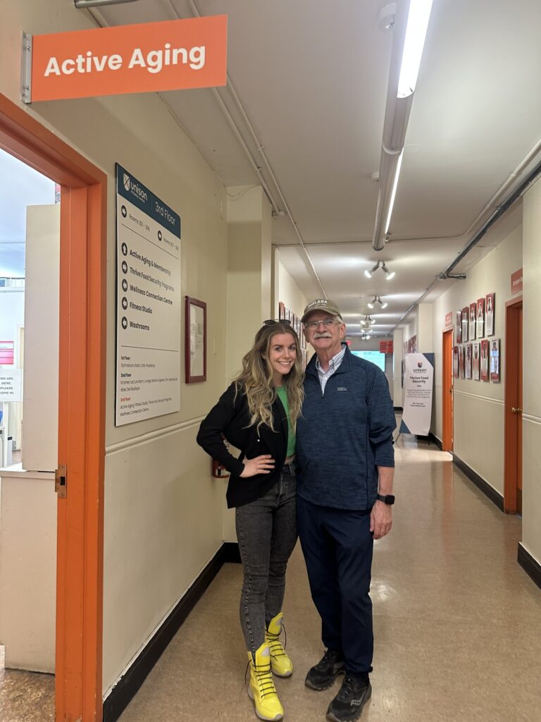 Country phenomenon Lyndsay Ell, at Unison Kerby Centre, with her dad, a Unison member. Photo: Carolyn Kury de Castillo