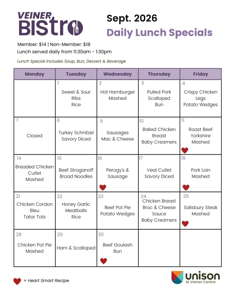 Cafe menu preview.